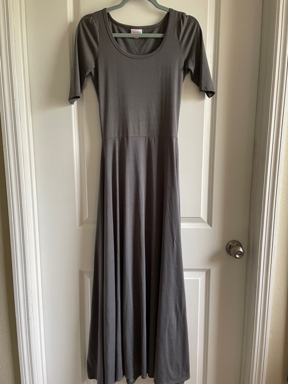 2 for $20 Maxi Dress LuLaRoe Ana solid Gray